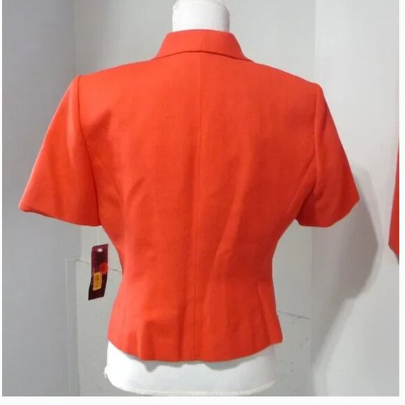 LE SUIT SIZE 10 PETITE SKIRT AND BLAZER SET - Picture 10 of 11